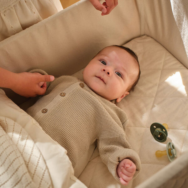 Vugge med skummadras, Moonboon