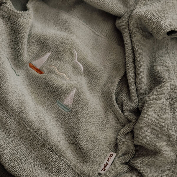 Puk badeponcho, sailboats, Dear April