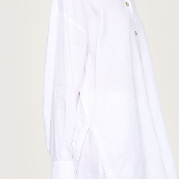 Airy linen skjorte, white, BITTE KAI RAND