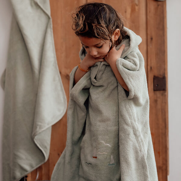 Puk badeponcho, sailboats, Dear April