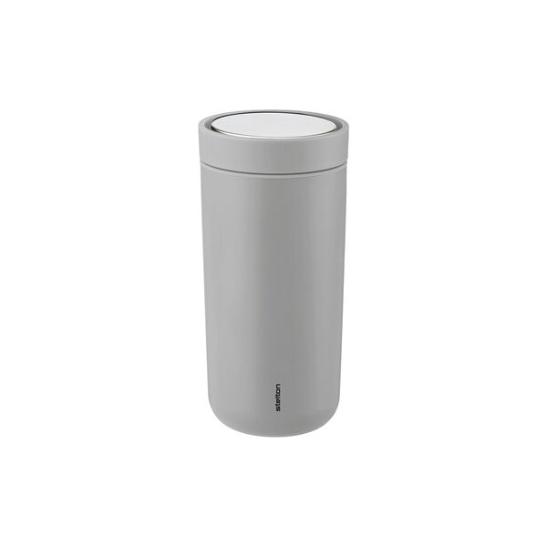 To Go Click termokop 0,4 L, soft light grey, Stelton