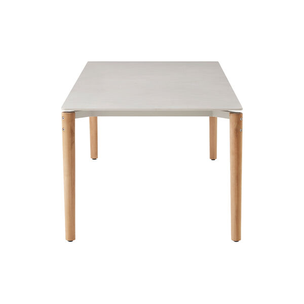 VIPP719 Open-Air Table, teak/light grey, Vipp