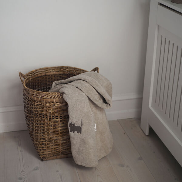 Puk badeponcho, moon cat, Dear April