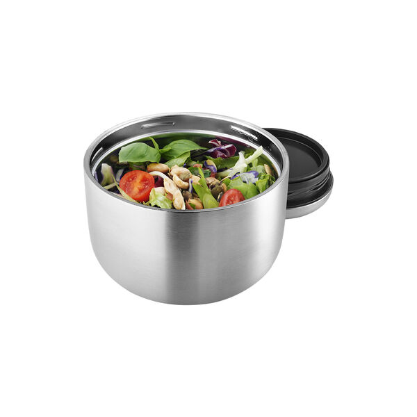 To Go termo madkasse, steel/black, Eva Solo