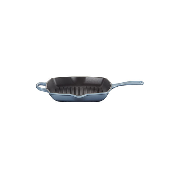 Signature Kvadratisk grillpande, chambray, Le Creuset