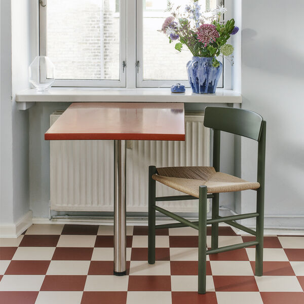 J39 Mogensen stol, khaki green/natur, Fredericia