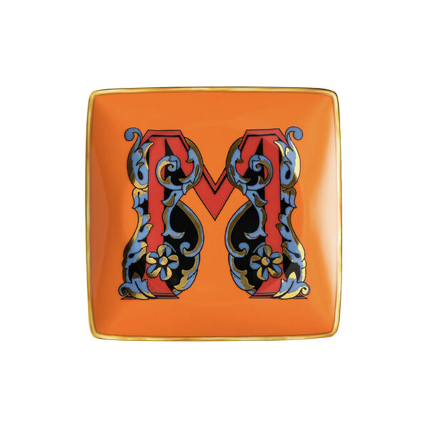 Versace Alphabet Dish M, Rosenthal x Versace