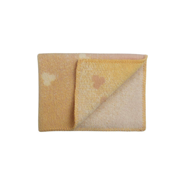 MELVIN Baby Size Throw, light pink/yellow, R&oslash;ros Tweed