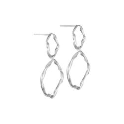 &Oslash;reringe dobbelt b&oslash;rstede, s&oslash;lv, Pure by Nat