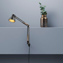 ARCHI T1 Junior bordlampe, black/gold, Nordic Living