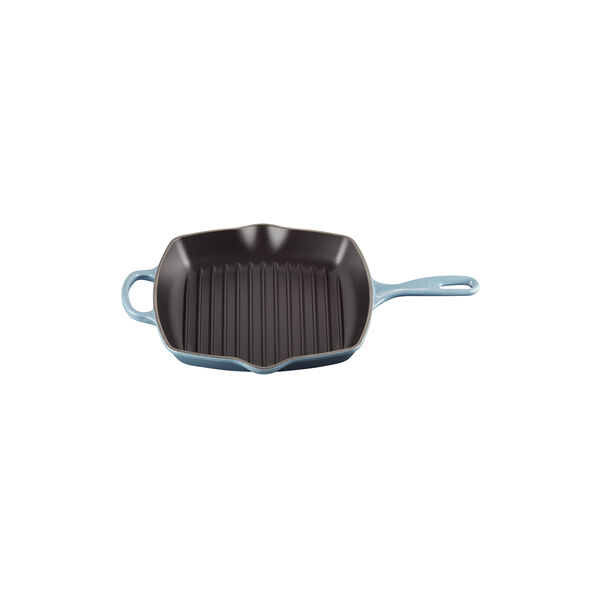 Signature Kvadratisk grillpande, chambray, Le Creuset