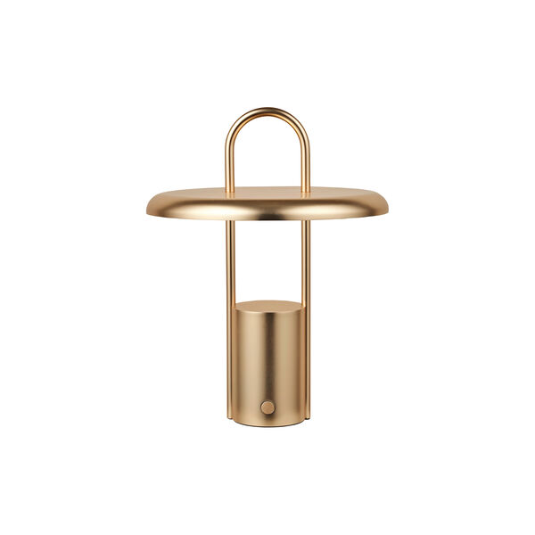 Pier portable LED lampe, brass, Stelton