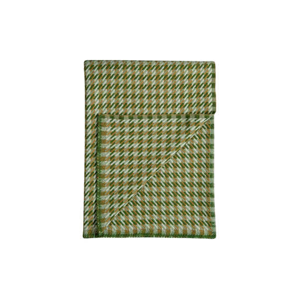 MIMI Throw, espens green, R&oslash;ros Tweed