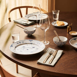 Musselmalet Halvblonde tallerken &Oslash; 27 cm, Royal Copenhagen