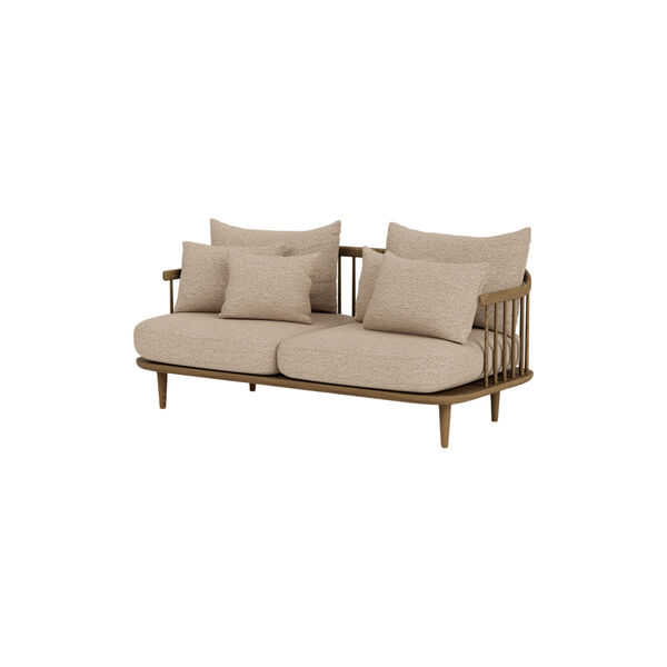 Fly SC2 2-seater Sofa, Karakorum 003/oiled oak, &Tradition