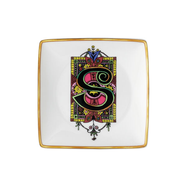 Versace Alphabet Dish S, Rosenthal x Versace
