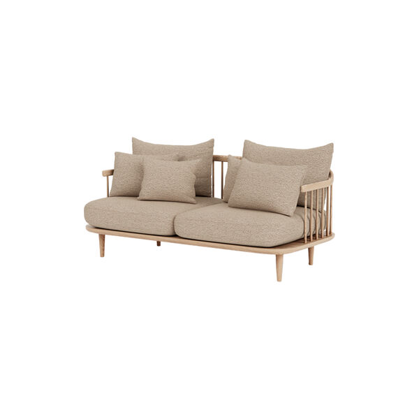 Fly SC2 2-seater Sofa, Karakorum 003/oiled oak, &Tradition