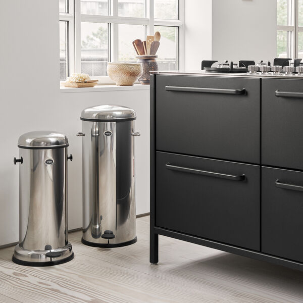 VIPP17 pedalspand, rustfrit st&aring;l, Vipp