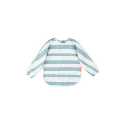 Hagesm&aelig;k med &aelig;rmer og lomme, stripes blue, Done by Deer