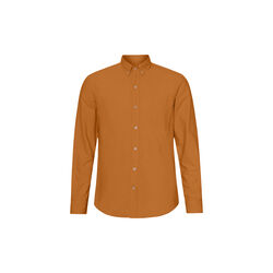 Organic Button Down Shirt, ginger brown, Colorful Standard