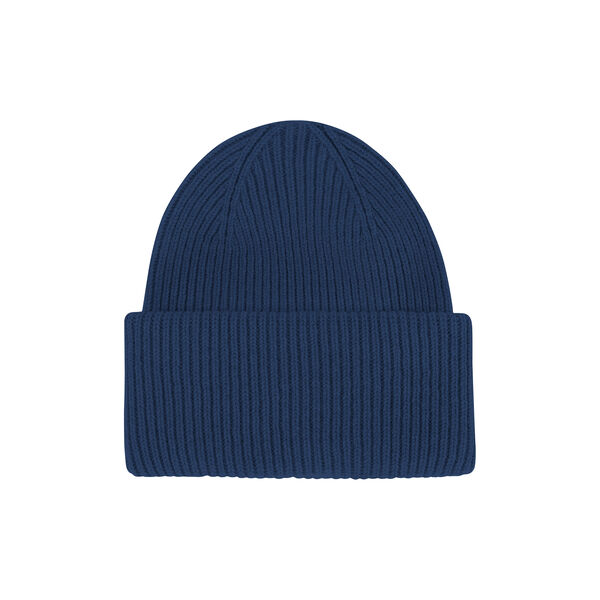 Merino Wool Hat, marine blue, Colorful Standard