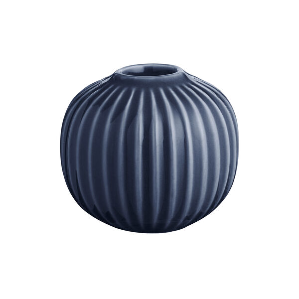 Hammersh&oslash;i lysestage, indigo, K&auml;hler