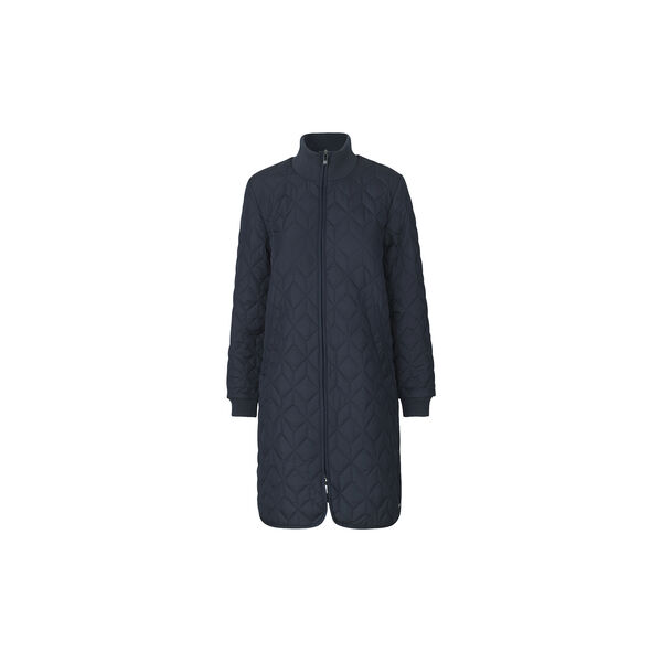 ART06 Outdoor Coat, dark indigo, Ilse Jacobsen Hornb&aelig;k