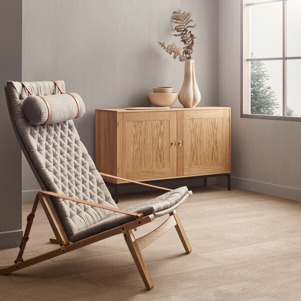 FK10 Plico loungestol, olieret eg/natur, Carl Hansen & S&oslash;n