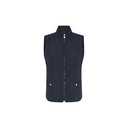 Light Quilt Waistcoat, navy, Micha