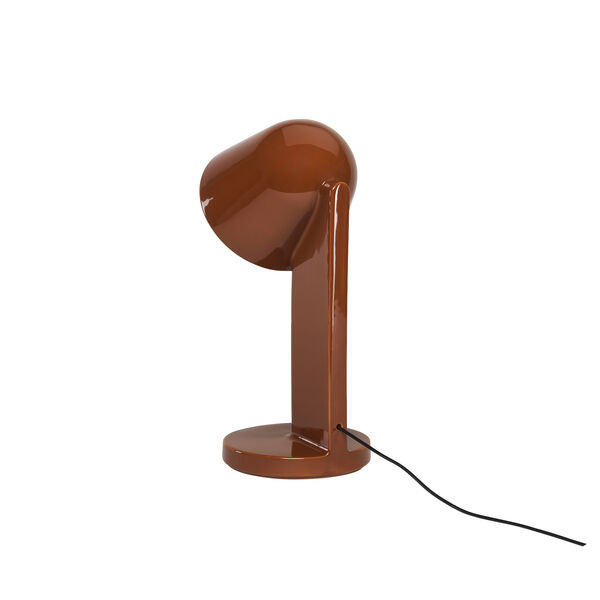 C&eacute;ramique Down bordlampe, rust red, Flos