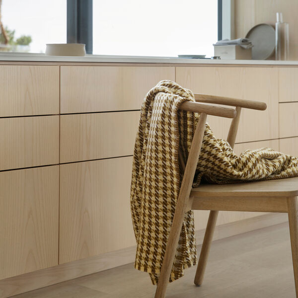 MIMI Throw, pale lemon, R&oslash;ros Tweed