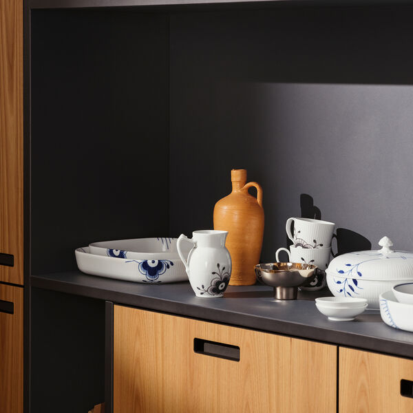 Sort Mega Riflet kande 38 cl, Royal Copenhagen