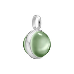 Prime Vedh&aelig;ng, silver/green amethyst, Julie Sandlau