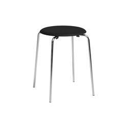 Dot&trade; taburet, black ash, Fritz Hansen