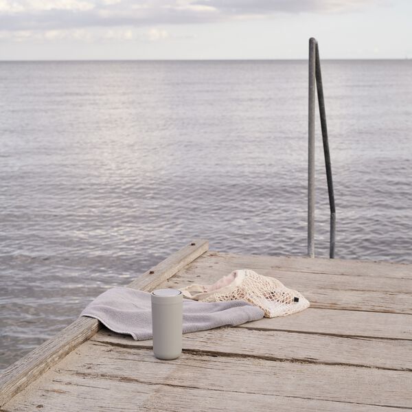 To Go Click termokop 0,4 L, soft light grey, Stelton