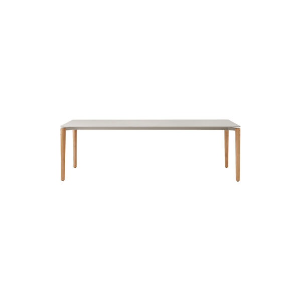 VIPP719 Open-Air Table, teak/light grey, Vipp