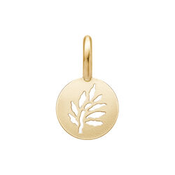 Signature Pendant Small, gold, Julie Sandlau