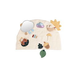 Woodland aktivitetspanel i stof, multi colour, Sebra