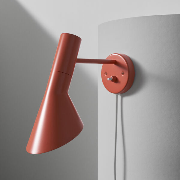 AJ v&aelig;glampe, electric orange, Louis Poulsen