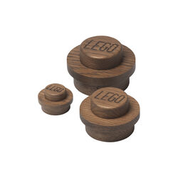 LEGO&reg; 1x1 knages&aelig;t, m&oslash;rkbejdset eg, Room Copenhagen