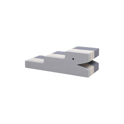 Krokodille L, cloudy blue, bObles